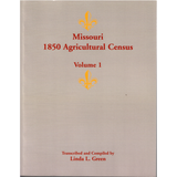 Missouri 1850 Agricultural Census, Volume 1