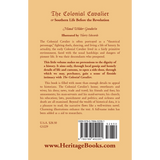 The Colonial Cavalier or Southern Life Before the Revolution back cover