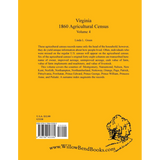 Virginia 1860 Agricultural Census, Volume 4 back cover