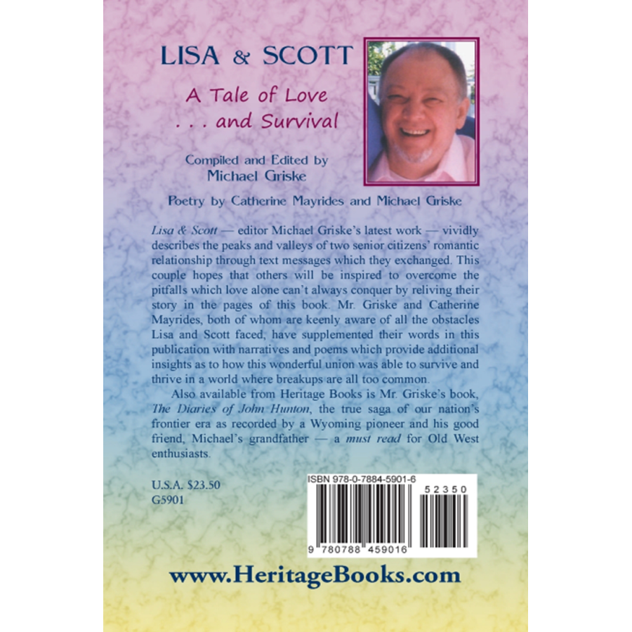 Lisa and Scott. A Tale of Love ... and Survival back cover