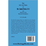 The Life and Times of Rev. Samuel Patton back cover