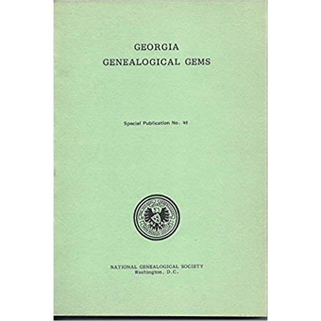 Georgia Genealogical Gems