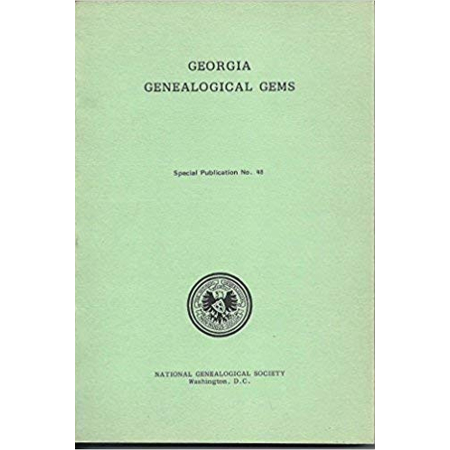 Georgia Genealogical Gems