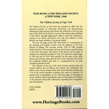 Year Book of the Holland Society of New York, 1906 back cover