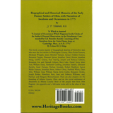 Biographical and Historical Memoirs of the Early Pioneer Settlers of Ohio, with Narratives of Incidents and Occurrences in 1775 back cover