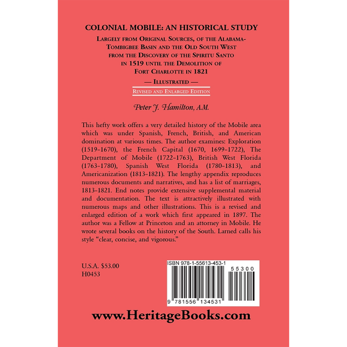 Colonial Mobile back cover