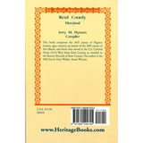 The African American Collection: Kent County, Maryland back cover