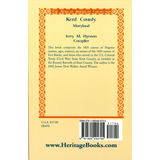 The African American Collection: Kent County, Maryland back cover