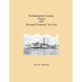 Northampton County, Virginia 1890 Personal Property Tax List