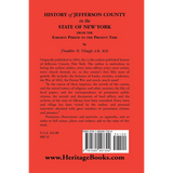 History of Jefferson County in the State of New York back cover