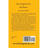 Quaint and Historic Forts of North America back cover