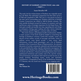 History of Danbury, Connecticut, 1684-1896 Part 1  back cover