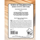 Town of Wilmington, Essex County, New York Transcribed Serial Records, Volume 3 back cover