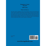 Montgomery County, Maryland 1850 Census back cover