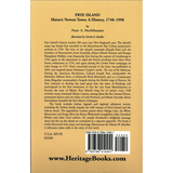Frye Island, Maine's Newest Township, 1748-1998 back cover