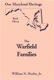Our Maryland Heritage, Book 15: The Warfield Families