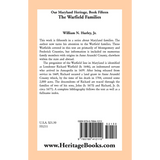 Our Maryland Heritage, Book 15: The Warfield Families back cover