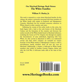 Our Maryland Heritage, Book 16: The White Families back cover