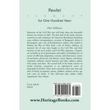 Pawlet, Vermont for One Hundred Years back cover