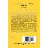Halsey Genealogy Since 1395 A. D., Book Two back cover
