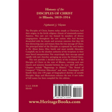 History of the Disciples of Christ in Illinois, 1819-1914 back cover
