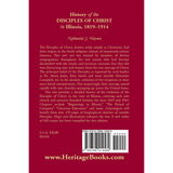 History of the Disciples of Christ in Illinois, 1819-1914 back cover