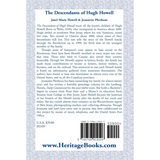 The Descendants of Hugh Howell back cover