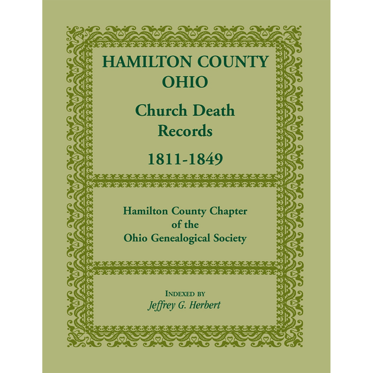 Hamilton County, Ohio Church Death Records, 1811-1849