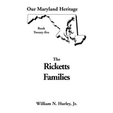 Our Maryland Heritage, Book 25: The Ricketts Families