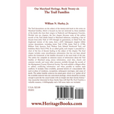 Our Maryland Heritage, Book 26: The Trail Families back cover
