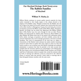 Our Maryland Heritage, Book 27: The Rabbitt Families of Maryland back cover