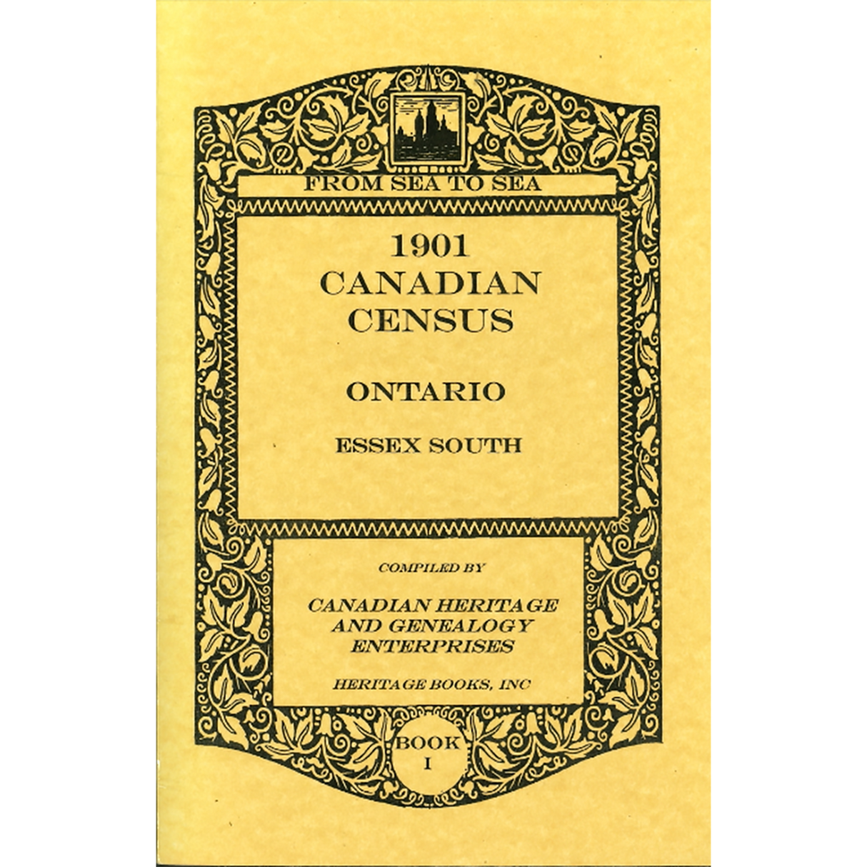 1901 Canadian Census, Ontario, Essex South, Volume I