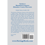 Burials at Wauwatosa Cemetery, Milwaukee County, Wisconsin back cover