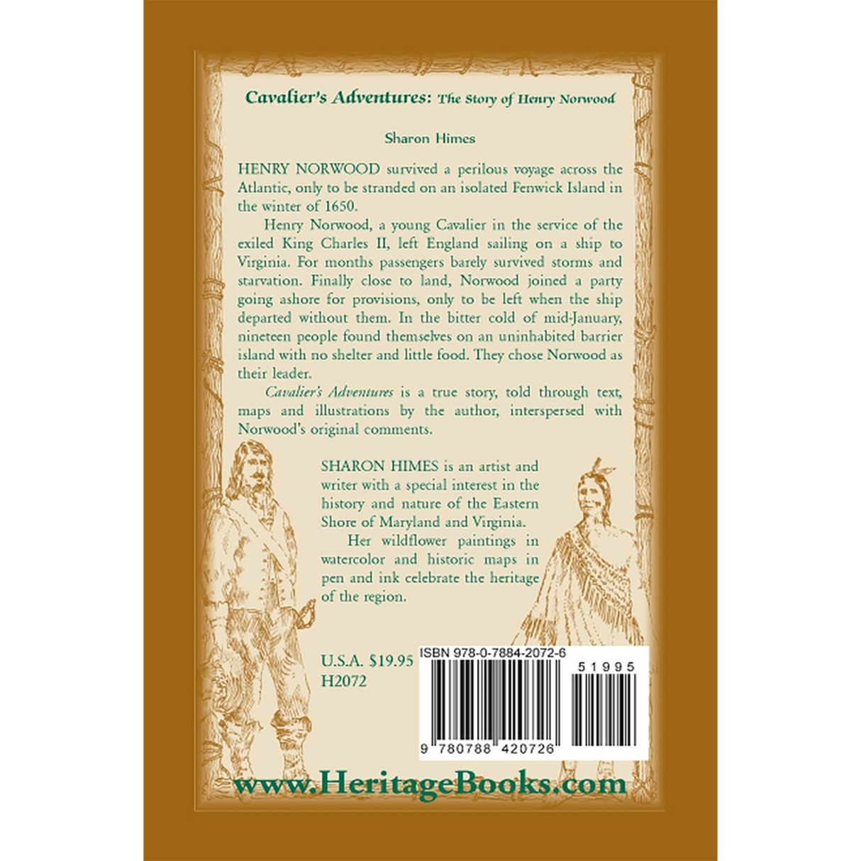 Cavalier Adventures: The Story of Henry Norwood back cover
