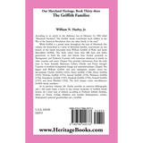Our Maryland Heritage, Book 33: The Griffith Families back cover