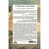 A Vindication of My Conduct: The Court Martial Trial of Lieutenant Colonel George Etherington back cover