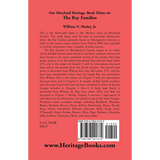 Our Maryland Heritage, Book 36: The Ray Families back cover