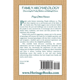 Family Archaeology: Discovering the Family Skeleton and Making it Dance back cover