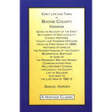 Early Life and Times in Boone County, Indiana