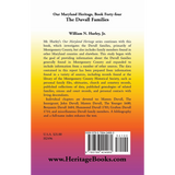 Our Maryland Heritage, Book 44: The Duvall Families back cover
