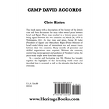 Camp David Accords back cover