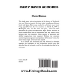 Camp David Accords back cover