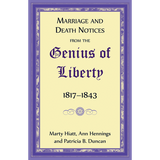 Marriage and Death Notices from the "Genius of Liberty", 1817-1843
