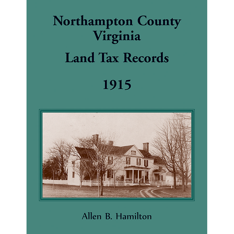 Northampton County, Virginia Land Tax Records: 1915