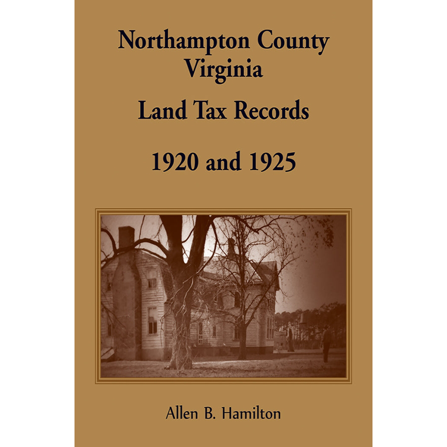 Northampton County, Virginia Land Tax Records 1920 and 1925
