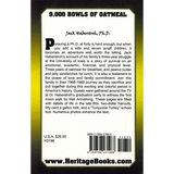 9,000 Bowls of Oatmeal back cover