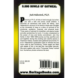 9,000 Bowls of Oatmeal back cover