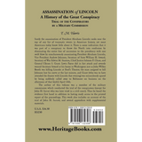 The Assassination of Lincoln: A History of the Great Conspiracy: Trial of the Conspirators by a Military Commission back cover