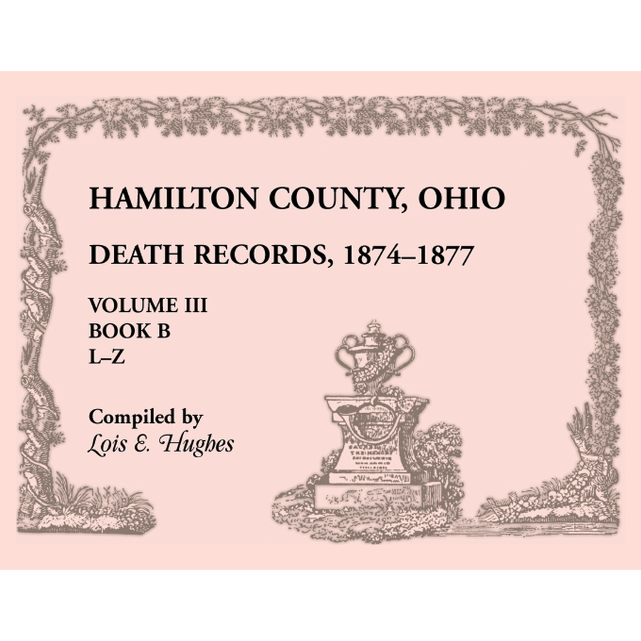 Hamilton County, Ohio Death Records Volume III 1874-1877 Part B