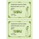Hamilton County, Ohio Birth Records 1874-1875 [two volumes]
